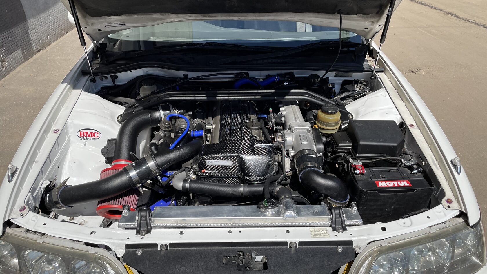 Крышка двигателя 2JZ-GTE VVTi, карбоновая